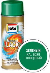 Эмаль JOBI аэрозольная глянцевая зеленая 400мл