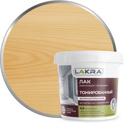 Лак тонированный акриловый Лакра Бесцветный глянцевый (0,9кг)