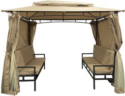 Шатер-тент G719 стены-полиэстер в комплекте с диванами