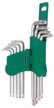 Набор ключей TORX Nox №10-50,9предм.