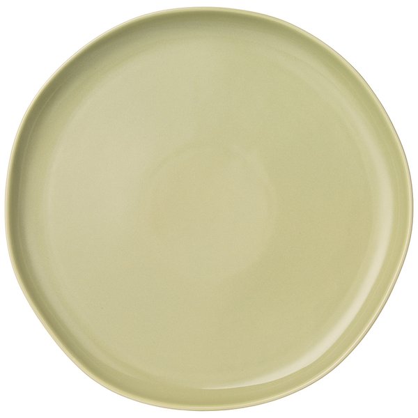 Тарелка обеденная Lefard Trendy 25см фарфор, зеленый