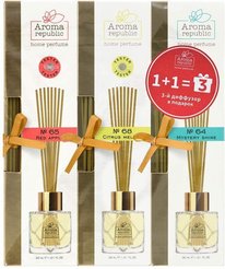 Набор ароматический Aroma Republic аромат микс 30мл 3 диффузора