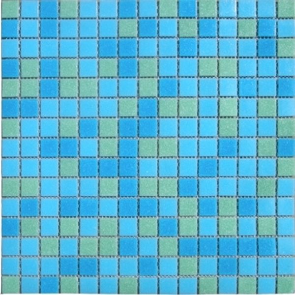 Плит.И Мозаика ПВХ-сетка 32,7х32,7 Elada сине-зел.МСD003 (1,07)