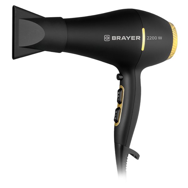 Фен для волос Brayer BR3005 2200Вт 2 скорости 