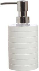 Дозатор для жидкого мыла linea ice(белый) 318-03