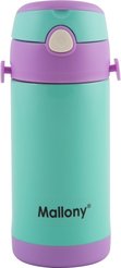 Термос детский Mallony CARINO-B 350мл нерж сталь
