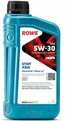Масло моторное Rowe Hightec Synt Asia SAE 5W-30 синтетическое 1л