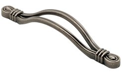 Ручка-скоба RS-101-96 BAZ 96 мм чернёный старинный цинк
