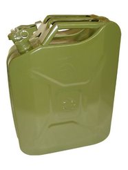 Канистра металлическая крашенная 20л