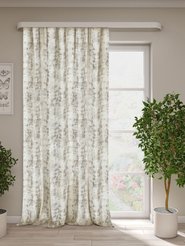 Портьера Шенилл мрамор 200х260 экрю