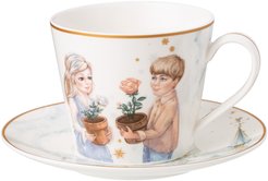 Пара чайная Lefard Снежная королева Кай, Герда 300мл фарфор