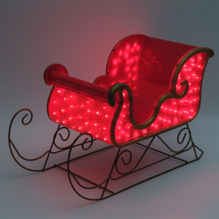 Фигура светомузыкальная Сани 49х23х32см OH-SL-01