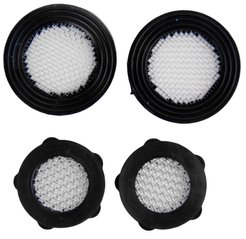 Прокладка для смесителя с сеточкой 1/2" и 3/4" (2+2шт)