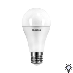 Лампа светодиодная Camelion LED E27 A60 (груша) 4000K 12Вт 220В нейтральный белый свет
