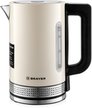 Чайник электрический Brayer 1068BR 2200Вт 1,7л нерж.сталь, бежевый