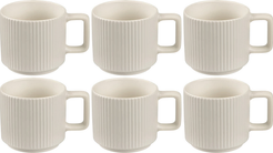 Набор кружек Mallony La Caffetteria 250мл 6шт фарфор