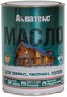 Масло для террас, лестниц и полов АКВАТЕКС бесцветное 0,75л