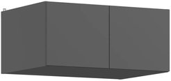 Шкаф навесной Леон 80х36х58см ЛНПГ-80 Диамант серый