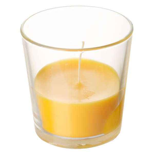 Свеча в стакане ароматизированный Персик
