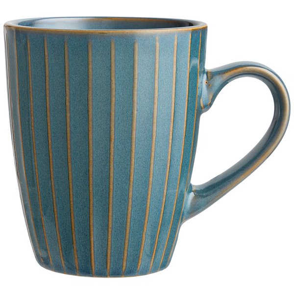 Кружка Lefard Stripe collection 365мл керамика, лазурно-синий