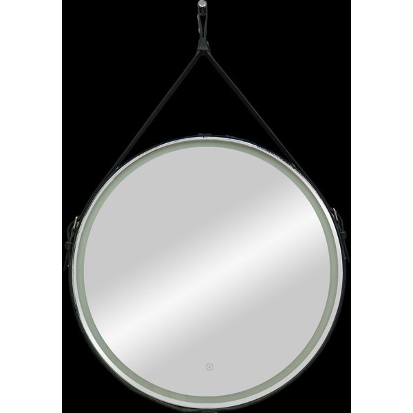 Зеркало Millenium Black LED D650