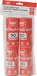 Блок сменный ABC Home д/чистящего ролика 50слоев 4шт