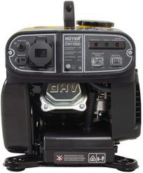 Генератор бензиновый инверторный Huter DN1500i 1100/1200Вт, 220В