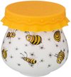 Банка д/меда Lefard Пчелы 300мл 10х10х8,5см фарфор, крышка силикон