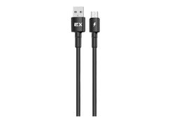Кабель USB microUSB чёрный 1м Exployd EX-K-1148