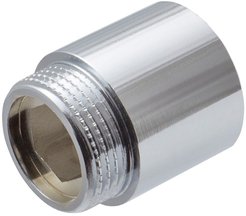 Удлинитель латунный 3/4" хромированный 25мм