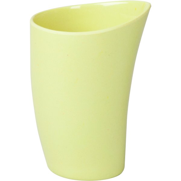Чашка овальная из бамбука 8,8х7,5х12,5 см
