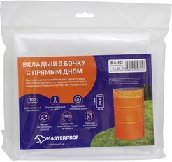 Вкладыш в бочку 200л 100мкм с прямым дном