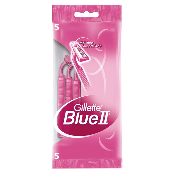 Бритва одноразовая женская Gillette Blue II 5шт