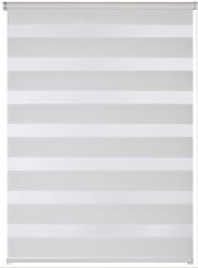 Штора рулонная день-ночь Qually 120х160см белая