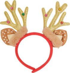 Ободок новогодний Рожки 20х25см SYTGA-1425269