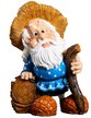 Фигура садовая Гном лесовик 35х27х49см
