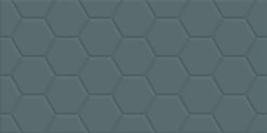 Плитка настенная Edelweiss Hexagon Blue 30х60х0,9см синий 1,8м²/уп (WT36EDW23)