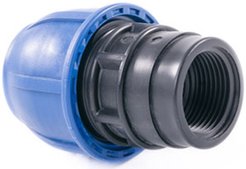 Муфта компрессионная ПНД d20x1/2" внутренняя резьба