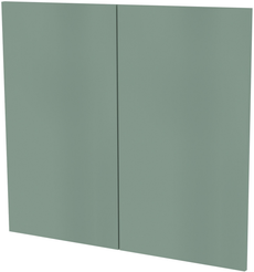 Комплект фасадов (2 фасада) ЛДСП напольный Микс 79,6х71,6х1,6см Дасти грин