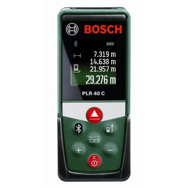Дальномер лазерный Bosch PLR 40 C,дальность до 40м