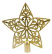 Верхушка елочная, Звезда 19см, золот, SYSDX-332031 Верхушка елочная, Звезда 19см, золот, SYSDX-332031