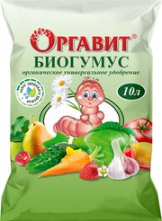 Удобрение органическое Биогумус Оргавит 10л