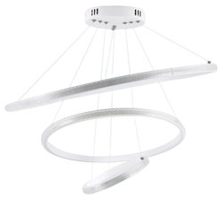 Люстра управляемая светодиодная AKRILIKA sim 70W 3R-APP-600x1100-WHITE/CLEAR-220-IP20