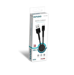 Кабель USB Type-C чёрный 1м Exployd EX-K-1263