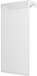 Экран радиаторный перфорированный,290x610x140,3-х секционный,сталь,белый