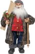 Фигура Дед Мороз с лыжами 60см, SYSDLRA-1525151