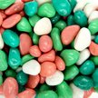 Камни для декора 350г 5-10мм (галька) салатовый-белый-бирюзовый-розовый