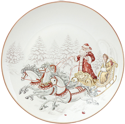 Тарелка обеденная Lefard Морозко Тройка, Настенька 26см фарфор