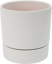 Горшок керамический Берген d15см h15,5см v1,8л, белый