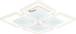Светильник светодиодный потолочный с пультом FA4283/4+4 WH белый 100W 3000K-6400K 435х435х70мм